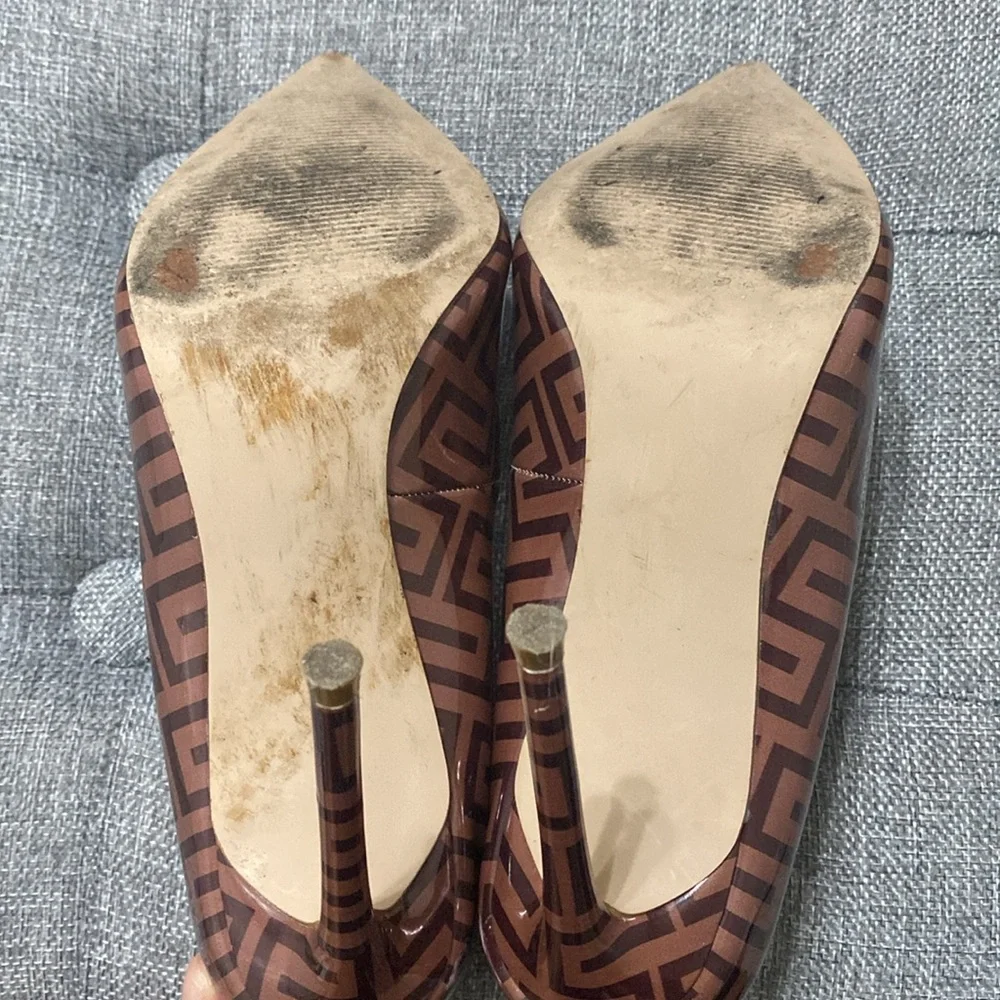 Steve Madden Vala Heels in Camel SZ 6 - Picture 10 of 11